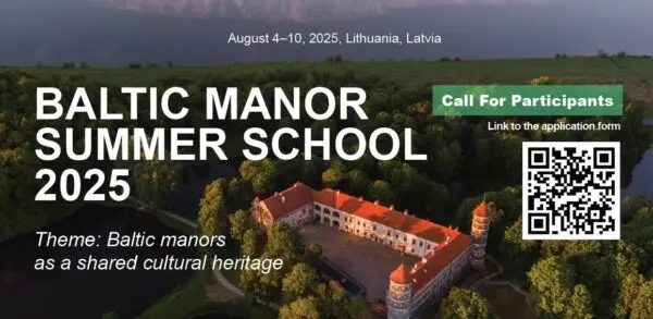 Baltic Manors as a Shared Cultural Heritage