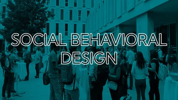 Social Behavioral Design for Public Health Programmes